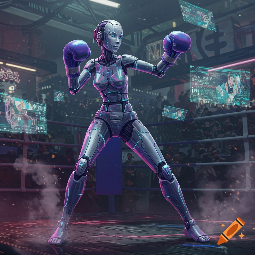 AFK Robot Fights scene